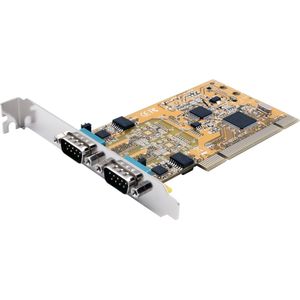 Exsys 2S Seriële RS-232/422/485 PCI Kaart Overspanningsbeveiliging & Optische Isolatie (FTDI Chipset), Controlekaart