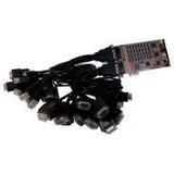 Exsys - PCI-Express 32S - Seriële RS-232 Kaart - Controlekaart - 4 x Octopus Kabel met 8 x 9 Pin Connector