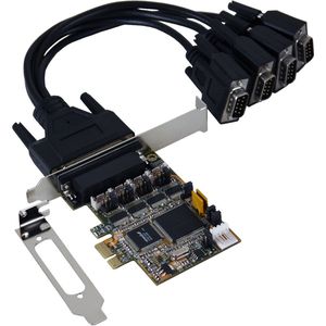 Exsys - EX-44384 - PCI Express-kaart - RS-232 - 16C1050