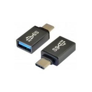 Exsys EX-47990 (USB Type-C, 4 cm), Data + Video Adapter, Zwart