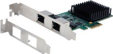 Exsys GmbH - EX-60112 - Netwerkkaart - Dual 2.5 Gigabit - PCIe