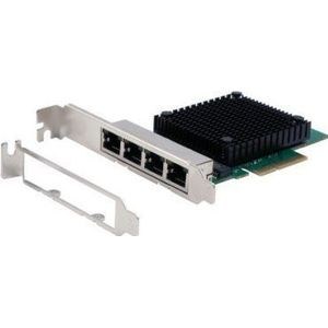 Exsys GmbH - EX-60114 - Netwerkkaart - 4 Poort - 2.5 Gigabit - PCIe