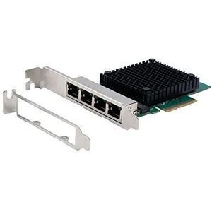 EXSYS EX-60114 4-Poorts 2.5Gigabit PCIe Netwerkkaart - meerkleurig EX-60114