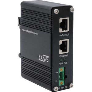 Exsys - EX-60315 - PoE++ Injector - 95W - Metalen Behuizing