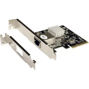 Exsys - EX-6061-2 - Netwerkadapter - PCIe x4 Low Profile - 10GBase-T