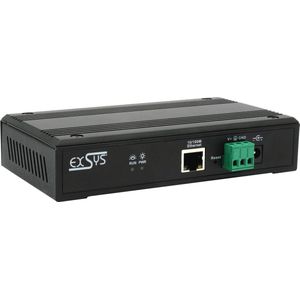 Exsys - EX-61004 - Seriële Apparaatserver - 4x RS232/422/485 - Netwerkapparatuur