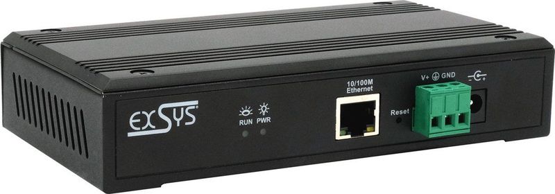 Exsys - EX-61004 - Seriële Apparaatserver - 4x RS232/422/485 - Netwerkapparatuur