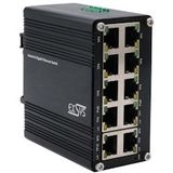 Exsys - EX-62025PoE - Netwerkschakelaar - Zwart - 10 Poorten - Gigabit PoE
