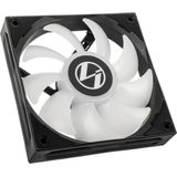Lian-Li ST120 RGB PWM - Ventilator - Zwart - 120 mm - 3 x