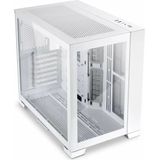 Lian Li - PC-O11 Dynamic Mini Snow Edition - PC-behuizing - Wit - Gehard Glas