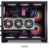 LIAN LI - O11D(MINI) - GPU Verticale Beugel - Wit - Hoogwaardige Materialen