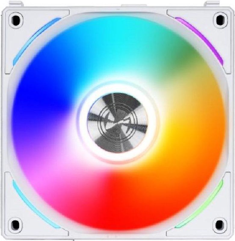 Lian-Li UNI FAN AL120 RGB Ventilator - Wit - 120 mm - Aluminium