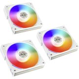 Lian Li - UNI FAN AL120 RGB 3 Pack - Ventilatorhuis - 120 mm - RGB - Wit