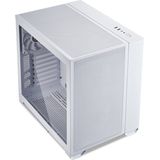 Lian Li O11 AIR MINI WHITE Mini-tower Gaming-behuizing, Behuizing Wit