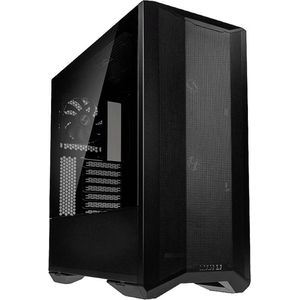 Lian Li LANCOOL II Mesh C Performance RGB Midi-tower PC-behuizing, Gaming-behuizing Zwart 3 voorgeïnstalleerde ventilat