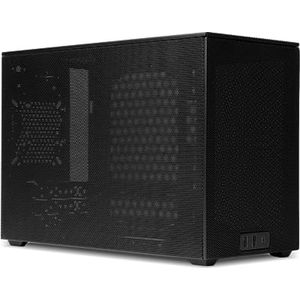 Ssupd - Meshroom D - Mini-ITX Behuizing - Zwart - Compacte PC Behuizing