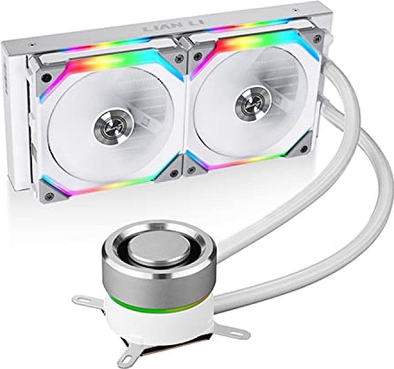 Lian Li GALAHAD AIO 240 SL RGB V2 - Wit - CPU waterkoeling - Max 32 dBA