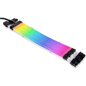 Lian Li - Strimer Plus V2 - RGB VGA-kabel - 30 cm - 8-pins variant