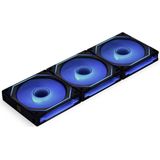 Lian Li UNI FAN SL-INF 120 Black- 3 pack - Geh�usel�fter - 120mm - Schwarz mit RGB LED - 29 dBA