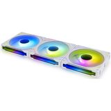 Lian Li UNI FAN SL-INFINITY - Ventilatorhuis 3 pack - 3x 120 mm - 2100 omw/min. - 29 dBA - PMW - ARGB - 4-pins - wit