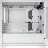 Lian Li LANCOOL 205M Mesh Snow - Minitowermodel - micro-ATX - wit