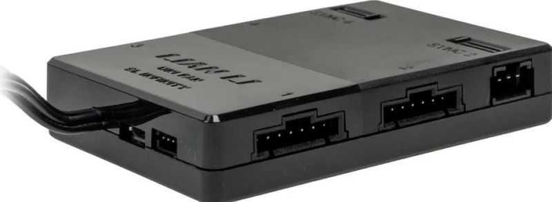 Lian Li - UNI HUB SLV2 - Fan Controller - Zwart - Tot 16 UNI SL V2-ventilatoren