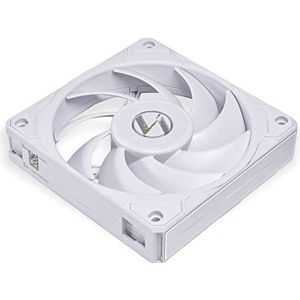 Lian Li UNI FAN P28 Gehäuselüfter, 3 Lüftergeschwindigkeiten, Fluid Dynamic Bearing, Daisy Chaining, 120mm, Einzelpackung, Weiß