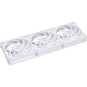 Lian Li Uni Fan P28 Triple White - Ventilatorhuis - 3-pack - 120mm - 92 CFM - 200 - 2600 RPM - 32.1 dBA - FDB - 4-pin PMW - incl ventilatorsnelheidsregelaar - wit