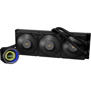Lian-Li VEN CPU REF - Liquid Cooling - Zwart - All-in-One met 360 mm Radiator