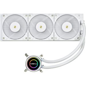 Lian Li Galahad II Trinity Performance White - Vloeistof-koelsysteem processor - afmeting radiator: 360 mm - voor Intel LGA 115x, 1700 - AMD AM5, AM4 - 3 x 120 mm fans - wit
