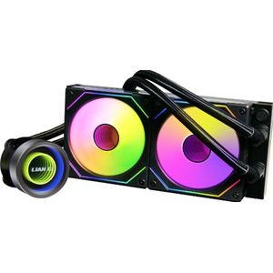 Lian-Li GALAHAD II 240 - Waterkoelsysteem - Zwart - Aluminium - ARGB