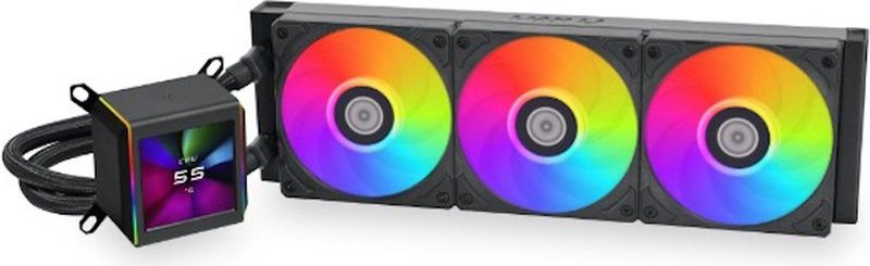 Lian Li - Galahad II-LCD 360 - Waterkoeling - Zwart - 3x 120 mm Fans