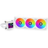 Lian Li Galahad II-LCD 360 White - Vloeistof-koelsysteem processor, afmeting radiator: 360 mm