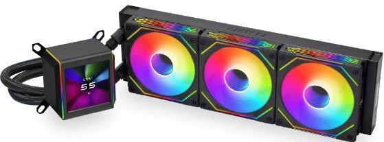 Lian Li Galahad II LCD SL-INF 360 - Vloeistof-koelsysteem processor - Afmeting radiator: 360 mm