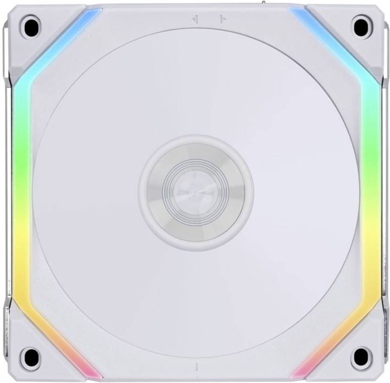 Lian Li UNI FAN SL120 V2 Reverse Blade ARGB White - Ventilatorhuis - 120 mm