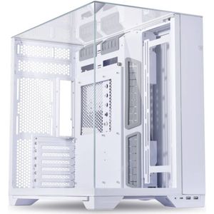 Lian Li Lian Li O11 Vision Gehäuse - weiß Midi-tower Gaming-behuizing Wit