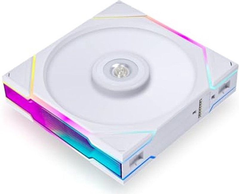 Lian Li UNI FAN TL RGB White Ventilatorhuis 3 pack 120mm CFM 200 2600 RPMdBA FDB 4 pin PMW Connect 3 wit