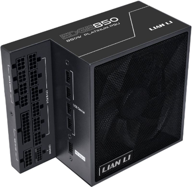 Lian Li - EDGE850 Voeding - Zwart - 850 Watt - 80 PLUS Platinum