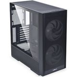 Lian Li - LANCOOL 206 - Case - Zwart - Miditower ATX met Tempered Glass