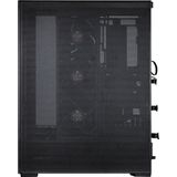 Lian LI SUP-01 - Midi Tower - ATX, Micro-ATX, Mini-ITX - geen voeding (ATX) - 1x UBB-C - 2x USB-A - zwart