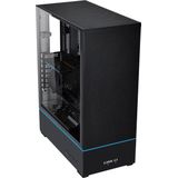 Lian LI SUP-01 - Midi Tower - ATX, Micro-ATX, Mini-ITX - geen voeding (ATX) - 1x UBB-C - 2x USB-A - zwart