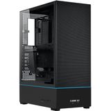 Lian LI SUP-01 - Midi Tower - ATX, Micro-ATX, Mini-ITX - geen voeding (ATX) - 1x UBB-C - 2x USB-A - zwart