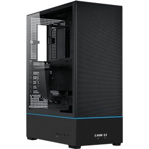 Lian LI SUP-01 - Midi Tower - ATX, Micro-ATX, Mini-ITX - geen voeding (ATX) - 1x UBB-C - 2x USB-A - zwart