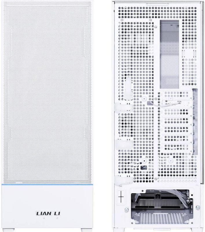 Lian LI SUP-01 - Midi Tower ATX, Micro-ATX, Mini-ITX - geen voeding (ATX) - 1x UBB-C - 2x USB-A - wit