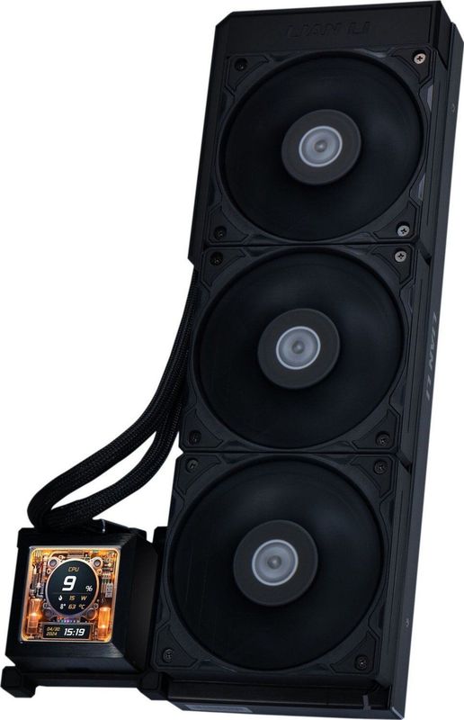 Lian Li - HydroShift LCD 360S - Waterkoeling - Zwart - Ingebouwde LCD