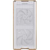 Lian Li - LANCOOL 217 - Midi Tower Behuizing - Wit - Houtaccenten - Vijf Ventilatoren