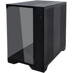 Lian Li - O11 Vision - Compact ATX Gaming-pc-behuizing - Zwart - Staal en Aluminium - Midi Tower