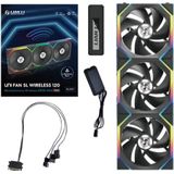 Lian Li - UNI FAN SL120 - Case Fan - Zwart - 120 mm - Draadloze Controle