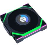 Lian Li - SL Wireless LCD Fan - 120 Mm - Zwart - Koelventilator