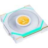 Lian Li - SL Draadloze LCD Omgekeerde Ventilator - 120 Mm - 3-Pack